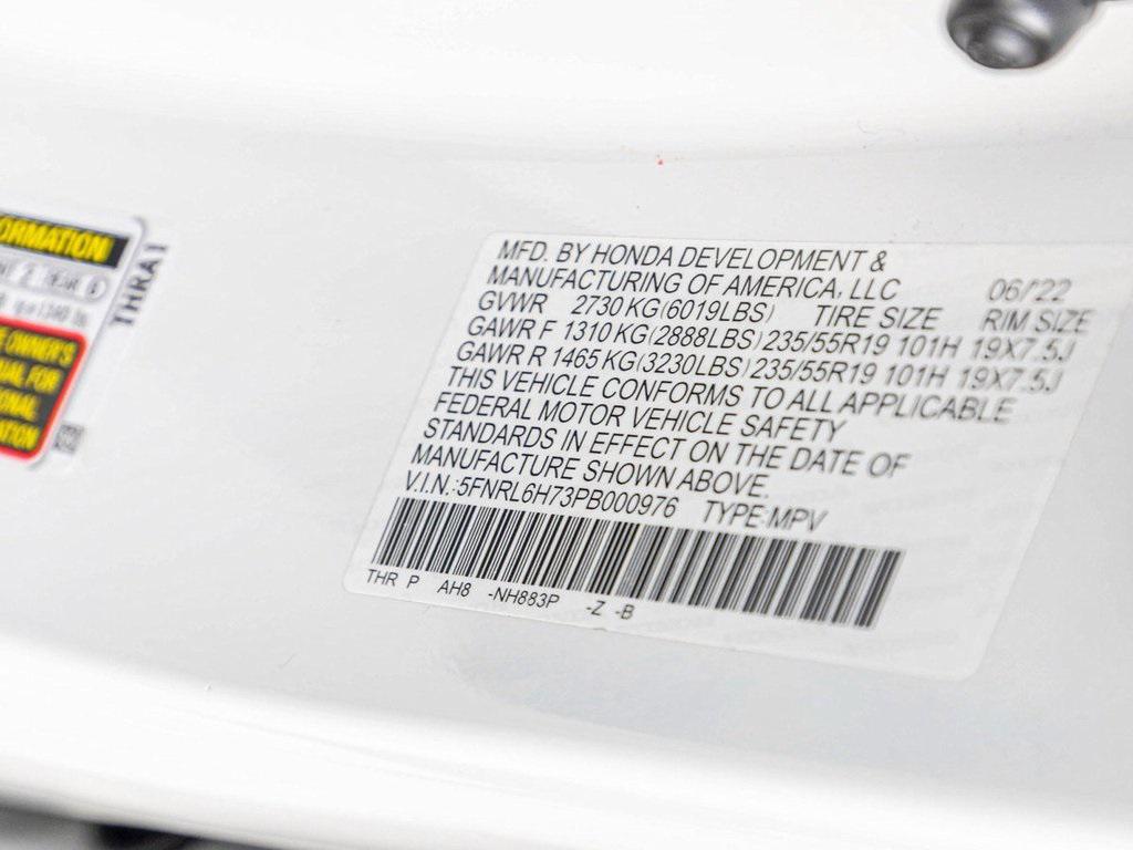 used 2023 Honda Odyssey car, priced at $32,240