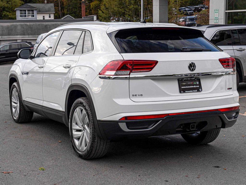 used 2021 Volkswagen Atlas Cross Sport car, priced at $26,450