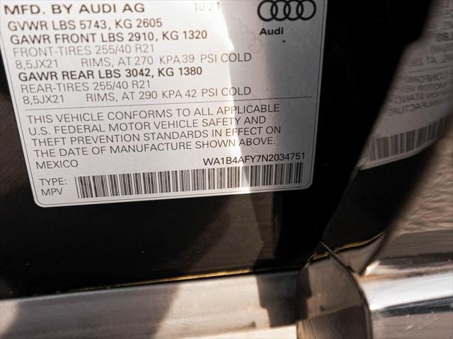 used 2022 Audi SQ5 car, priced at $41,990