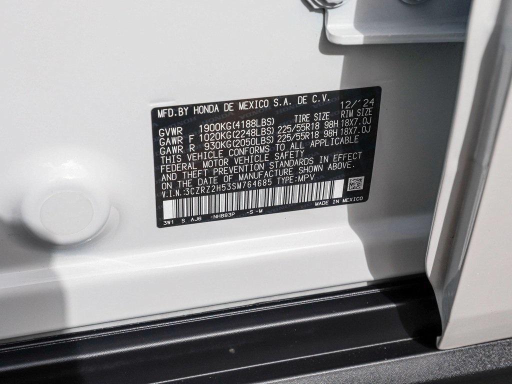 used 2025 Honda HR-V car, priced at $25,890