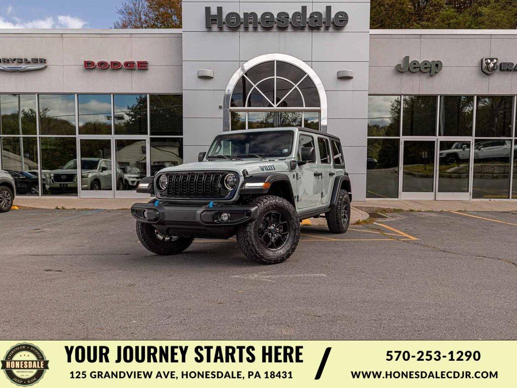 used 2024 Jeep Wrangler 4xe car, priced at $36,990
