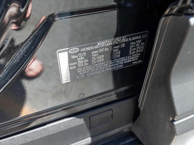 used 2022 Hyundai Santa Fe car, priced at $23,990