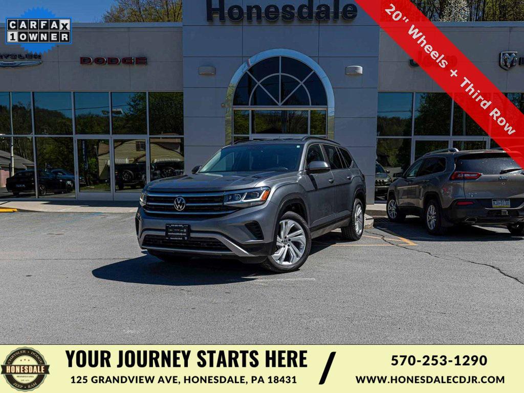 used 2022 Volkswagen Atlas car, priced at $23,240