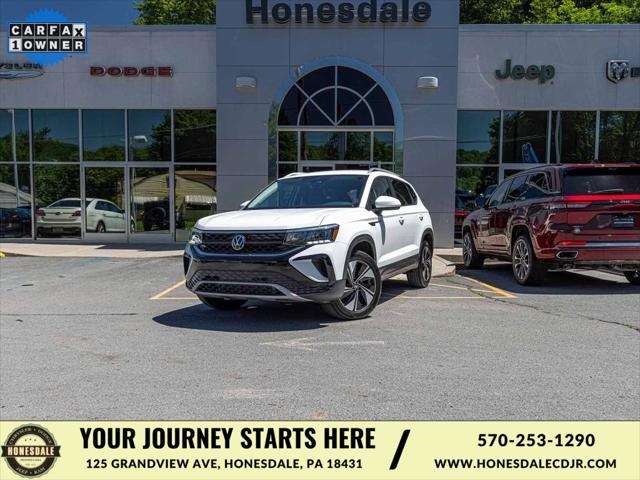 used 2024 Volkswagen Taos car, priced at $24,990