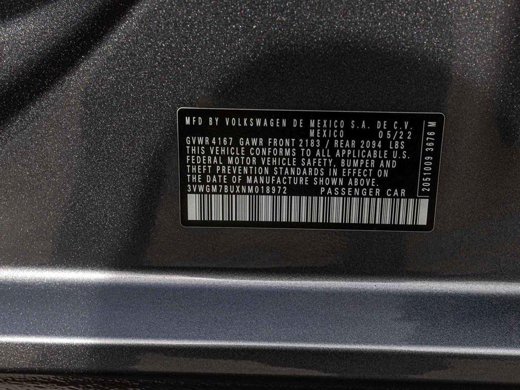 used 2022 Volkswagen Jetta car, priced at $18,240