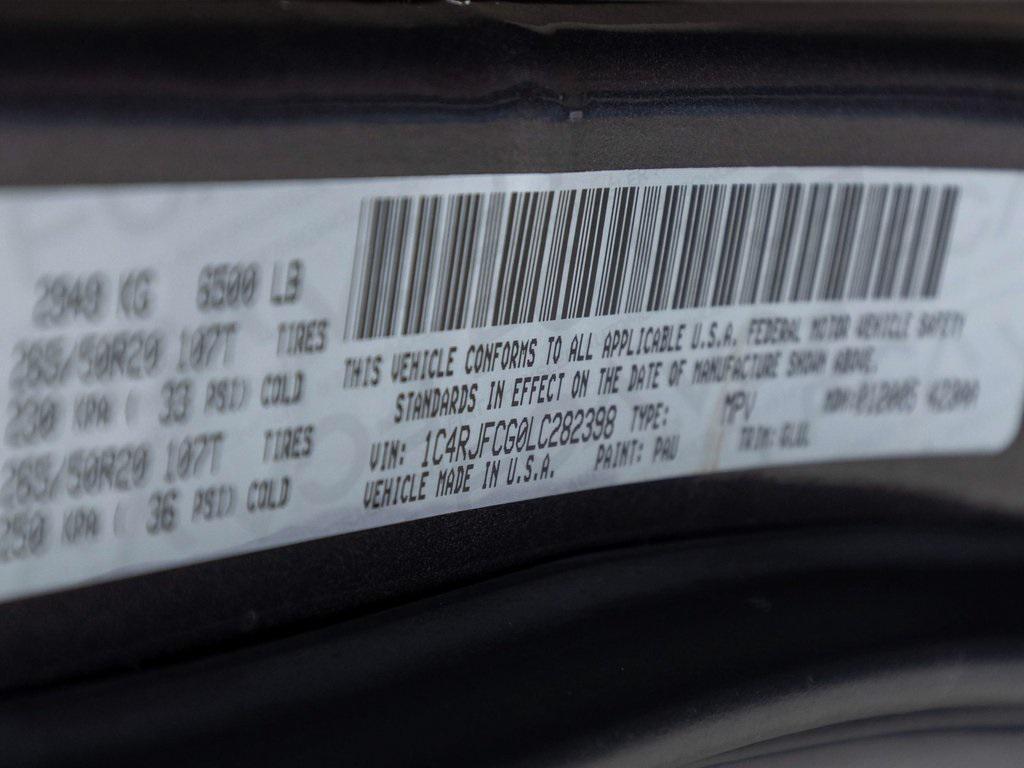 used 2020 Jeep Grand Cherokee car, priced at $23,450