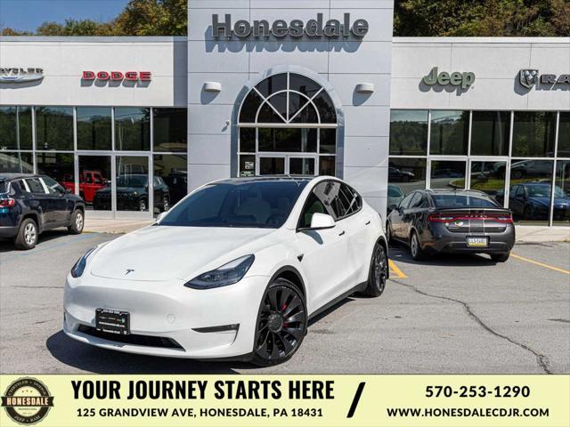 used 2022 Tesla Model Y car, priced at $32,290