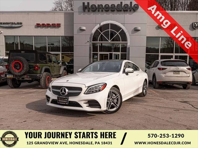 used 2019 Mercedes-Benz C-Class car, priced at $23,450