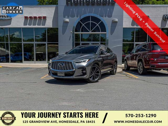 used 2022 INFINITI QX55 car, priced at $28,740