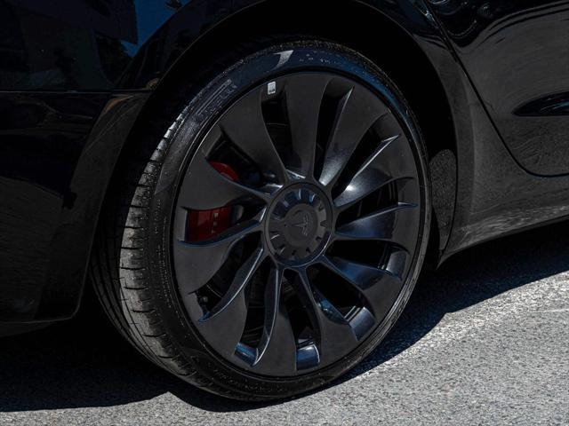 used 2023 Tesla Model 3 car, priced at $32,990