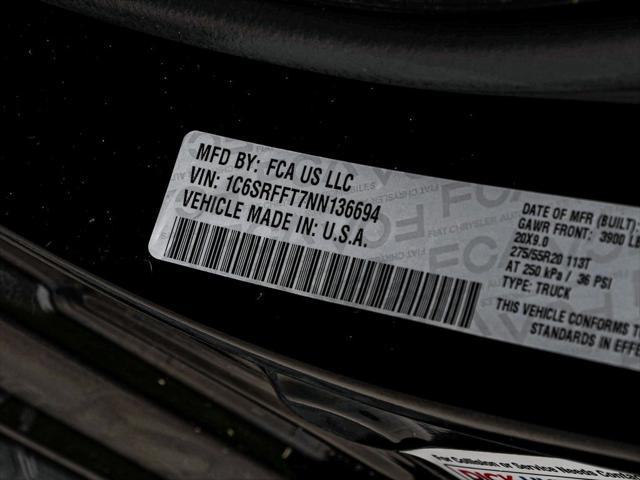 used 2022 Ram 1500 car, priced at $38,990