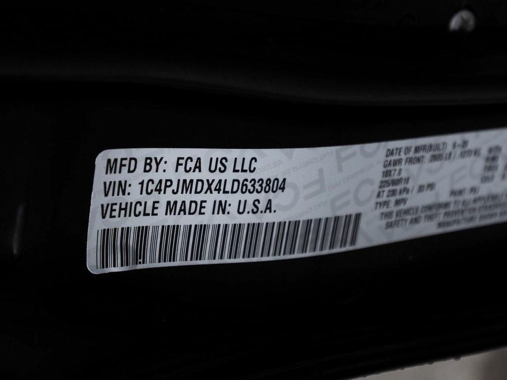 used 2020 Jeep Cherokee car, priced at $17,450