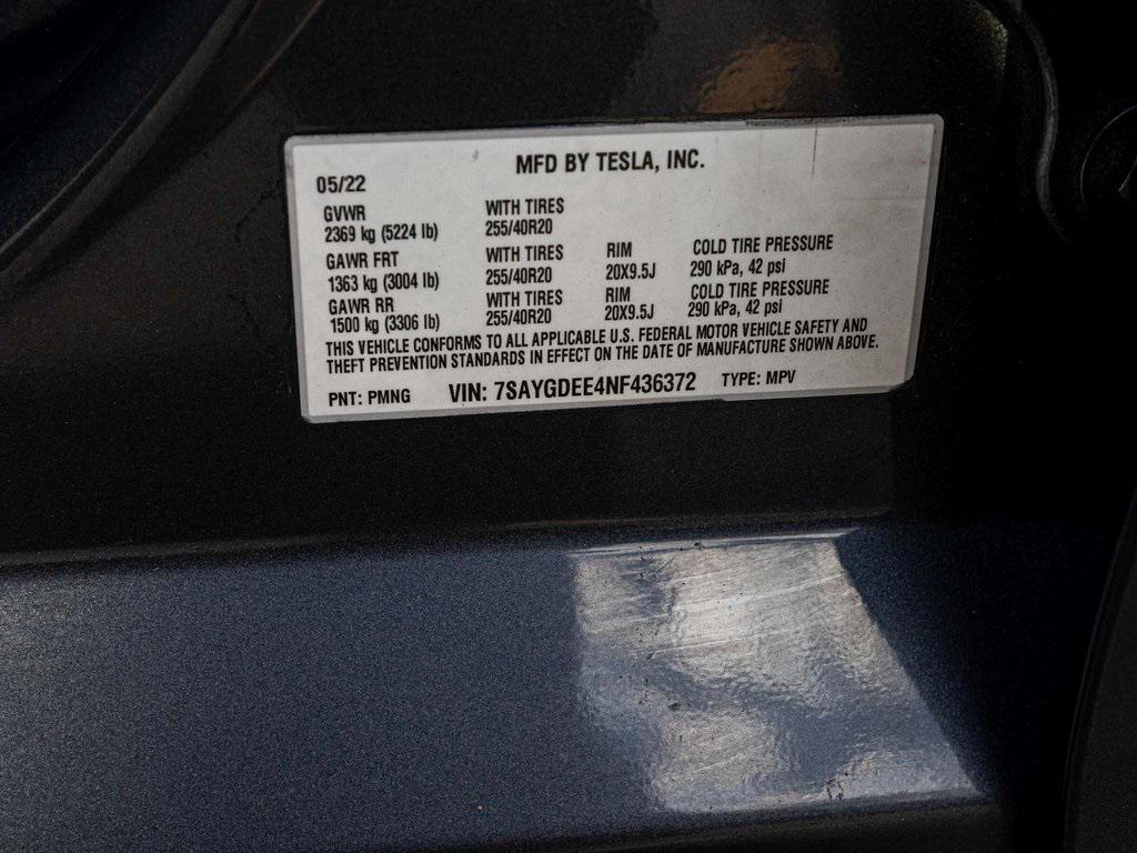 used 2022 Tesla Model Y car, priced at $24,450