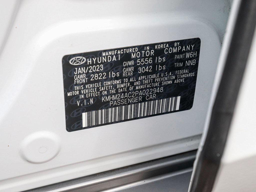 used 2023 Hyundai IONIQ 6 car, priced at $22,990