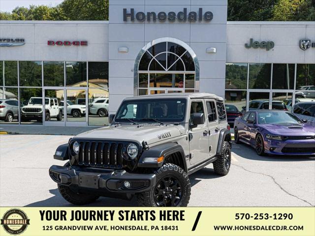 used 2021 Jeep Wrangler Unlimited car, priced at $28,490