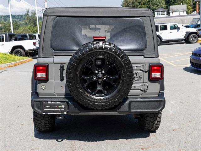 used 2021 Jeep Wrangler Unlimited car, priced at $28,490