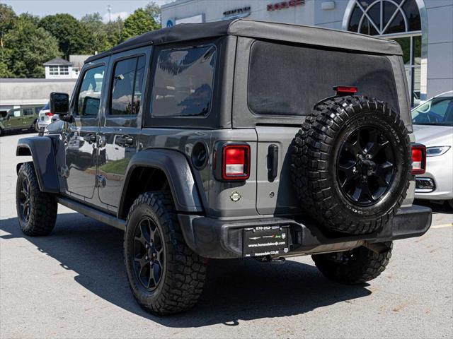 used 2021 Jeep Wrangler Unlimited car, priced at $28,490