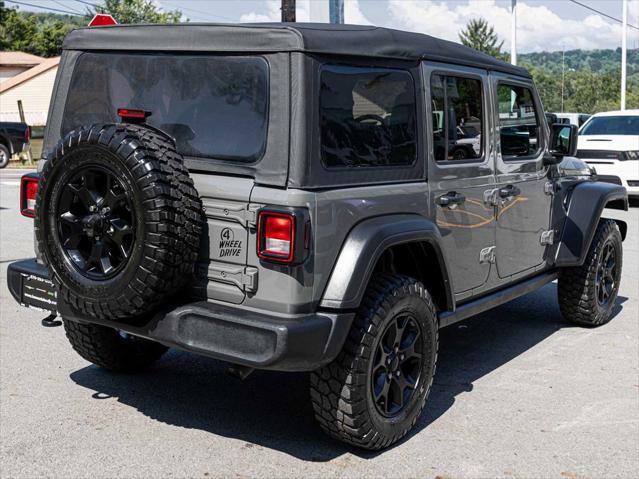 used 2021 Jeep Wrangler Unlimited car, priced at $28,490