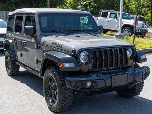 used 2021 Jeep Wrangler Unlimited car, priced at $28,490