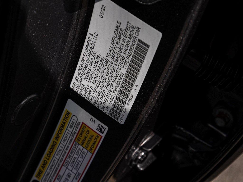 used 2022 Honda Accord Hybrid car, priced at $21,990