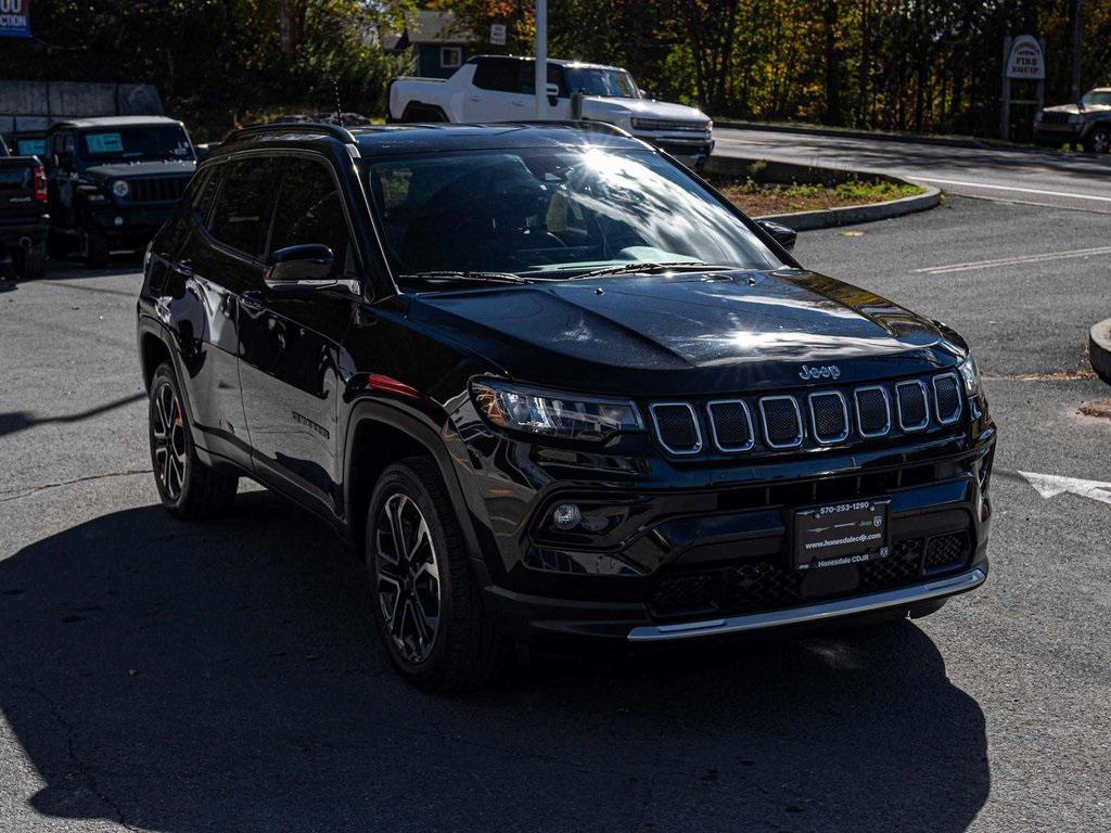 used 2022 Jeep Compass car, priced at $23,990