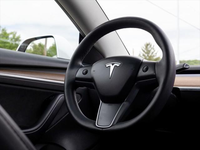 used 2022 Tesla Model 3 car, priced at $28,990