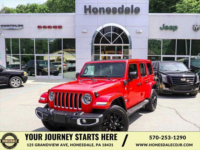 used 2021 Jeep Wrangler Unlimited car, priced at $32,990