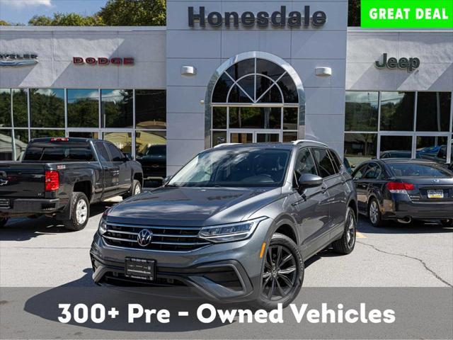 used 2022 Volkswagen Tiguan car, priced at $22,990