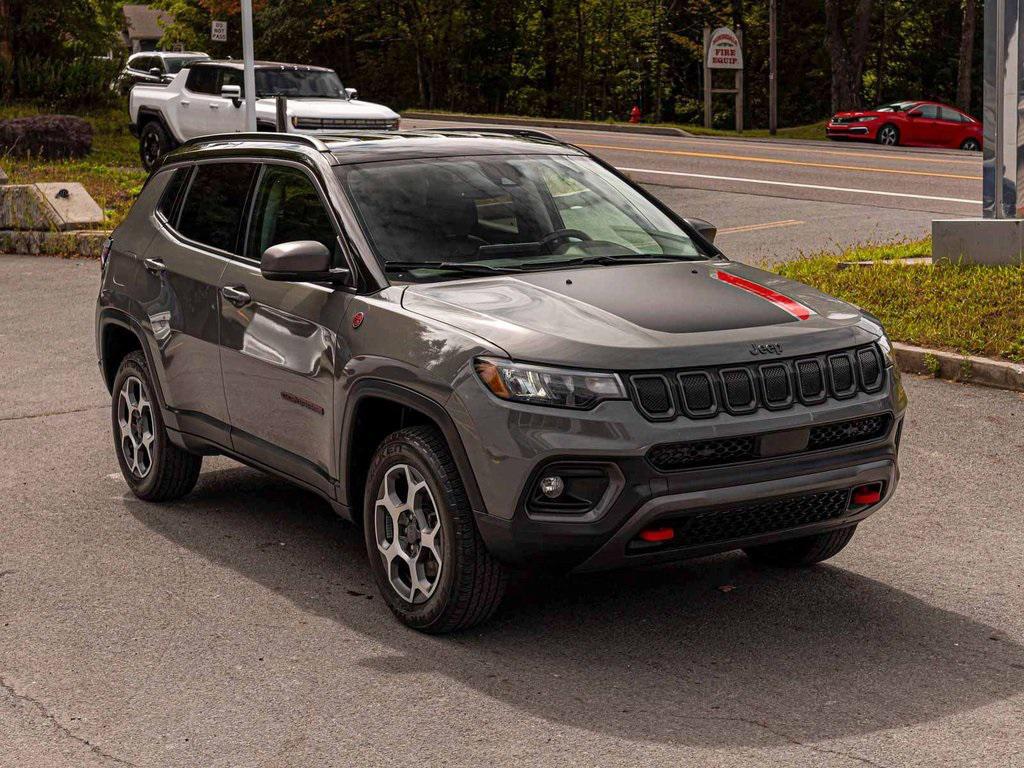 used 2022 Jeep Compass car, priced at $22,450