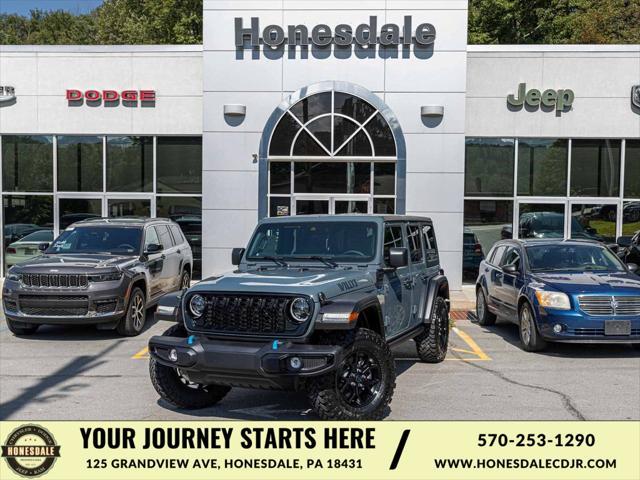 new 2024 Jeep Wrangler 4xe car, priced at $59,528