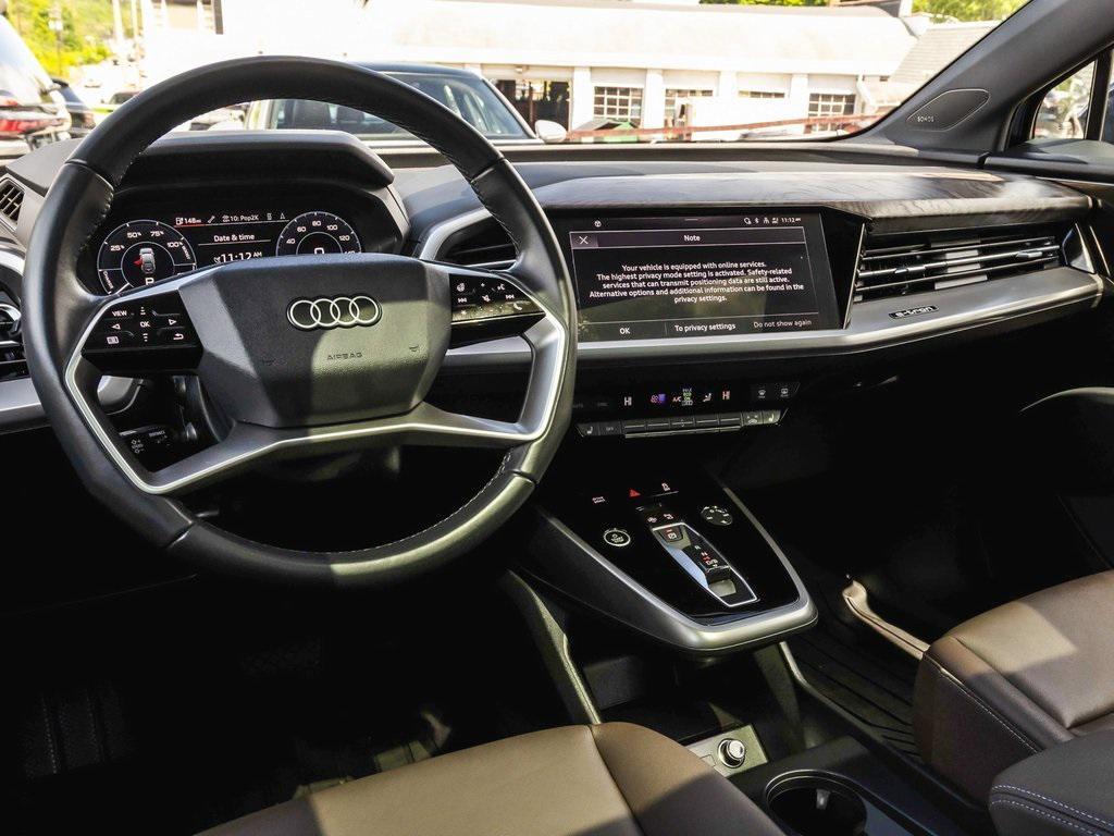 used 2023 Audi Q4 e-tron car, priced at $30,990