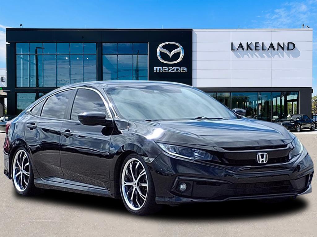 used 2021 Honda Civic car, priced at $17,795