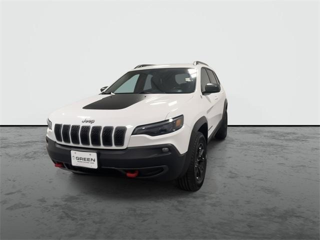 used 2021 Jeep Cherokee car, priced at $21,644