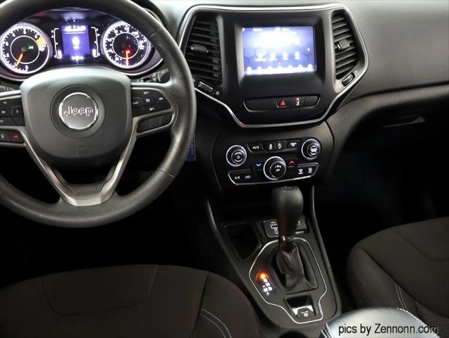 used 2021 Jeep Cherokee car, priced at $15,990