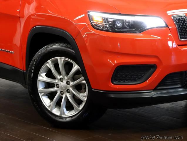 used 2021 Jeep Cherokee car, priced at $15,990