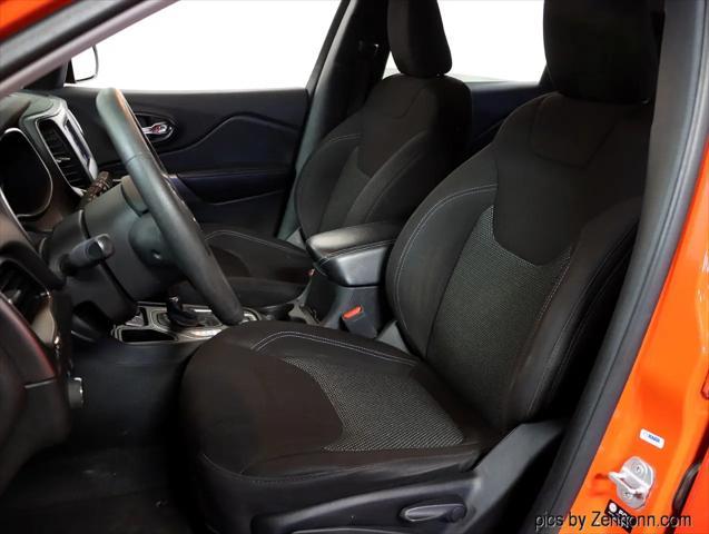 used 2021 Jeep Cherokee car, priced at $15,990