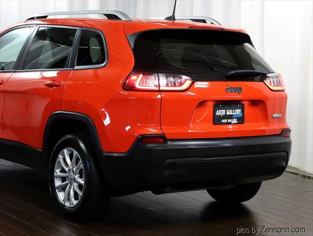 used 2021 Jeep Cherokee car, priced at $15,990