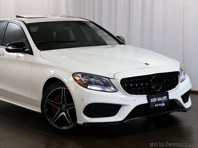 used 2018 Mercedes-Benz C-Class car, priced at $18,990