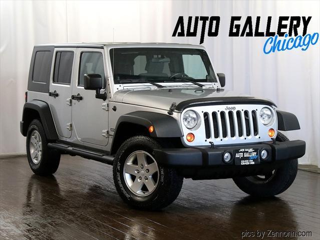 used 2010 Jeep Wrangler Unlimited car, priced at $13,990