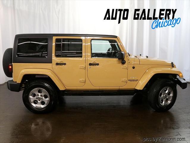 used 2013 Jeep Wrangler Unlimited car, priced at $14,790