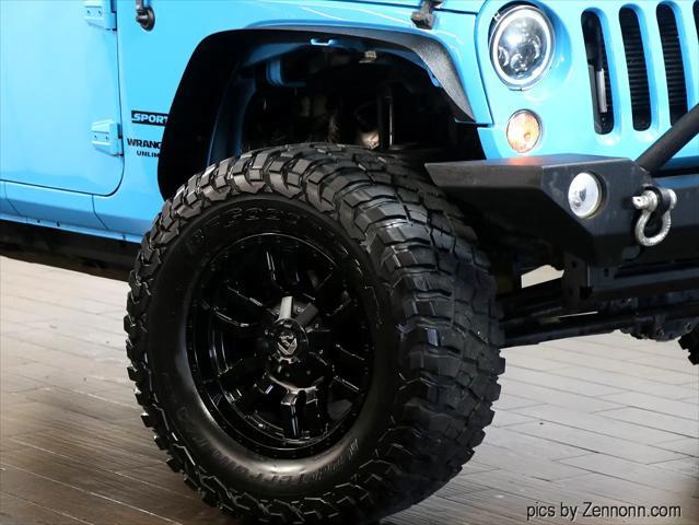 used 2017 Jeep Wrangler Unlimited car, priced at $22,990