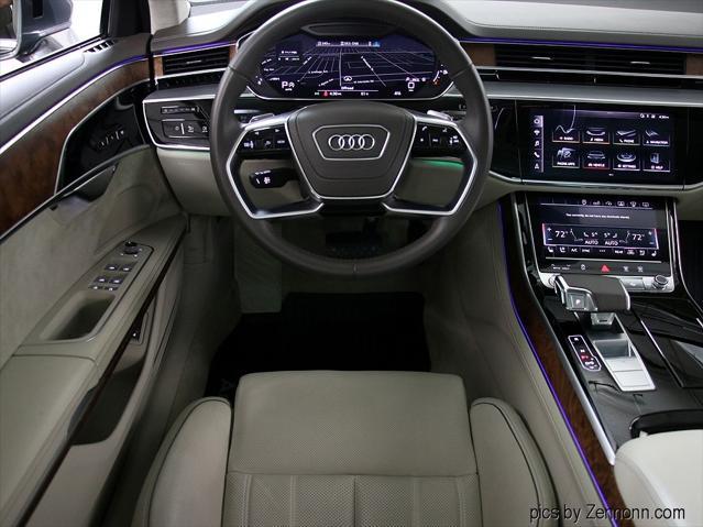 used 2020 Audi A8 car, priced at $49,990