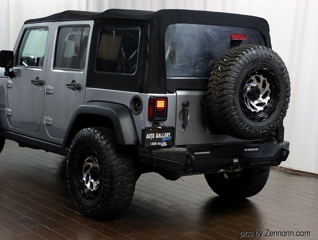 used 2016 Jeep Wrangler Unlimited car, priced at $14,990