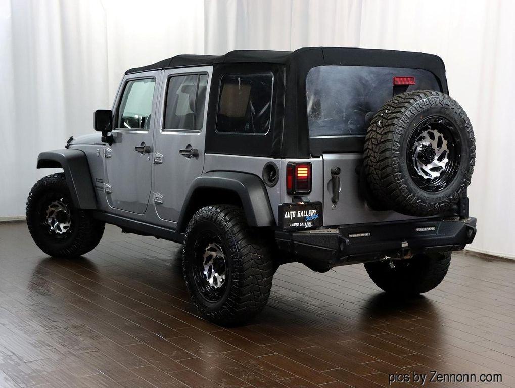 used 2016 Jeep Wrangler Unlimited car, priced at $14,990