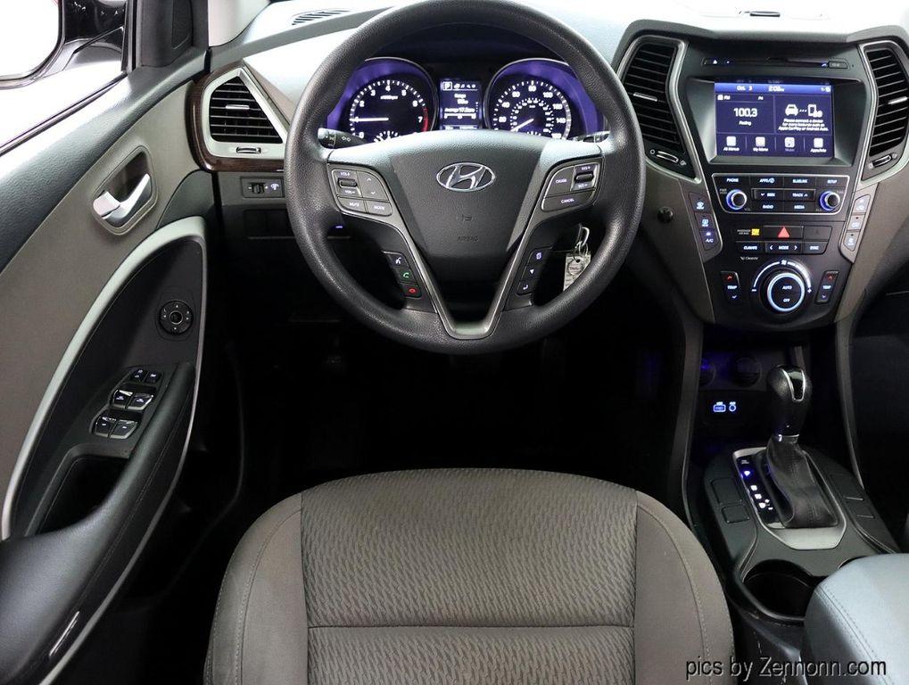 used 2017 Hyundai Santa Fe car, priced at $9,490