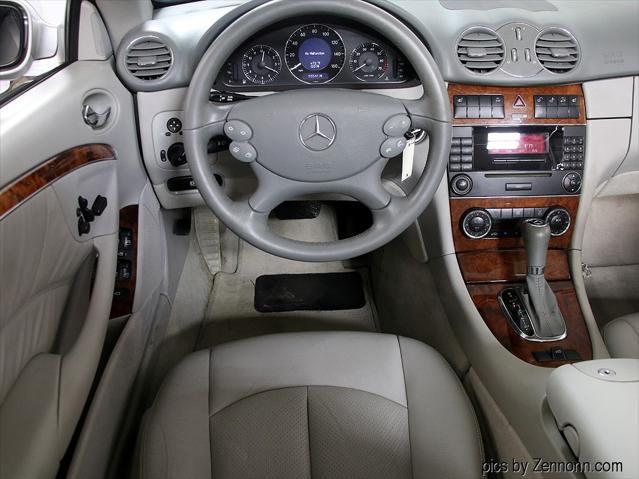 used 2005 Mercedes-Benz CLK-Class car, priced at $14,990