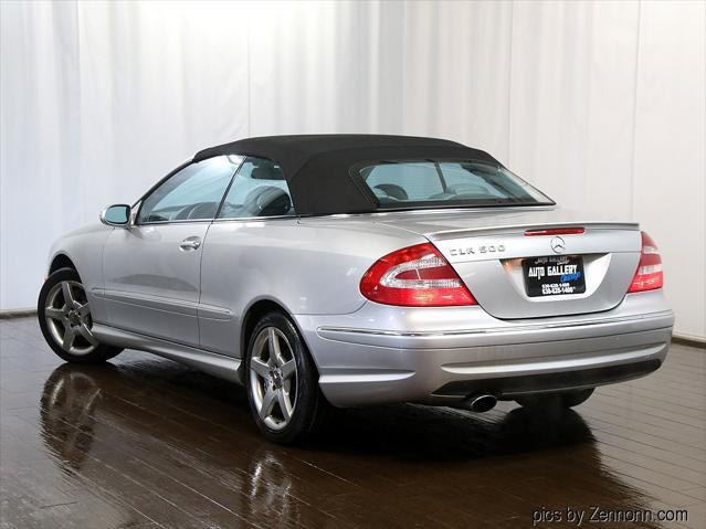 used 2005 Mercedes-Benz CLK-Class car, priced at $14,990