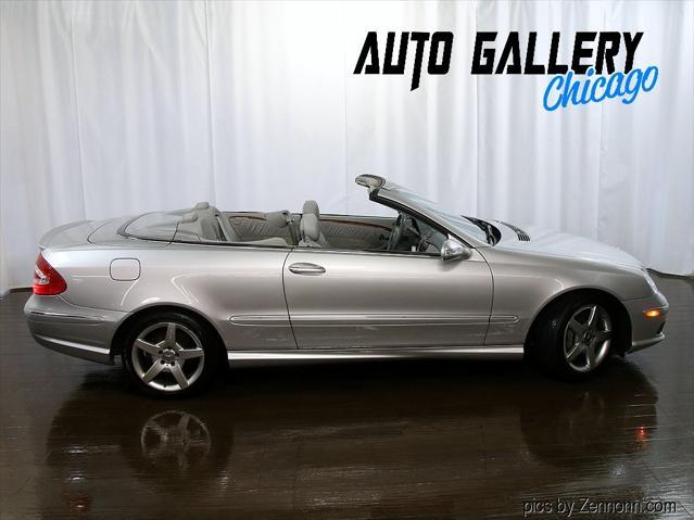 used 2005 Mercedes-Benz CLK-Class car, priced at $13,990