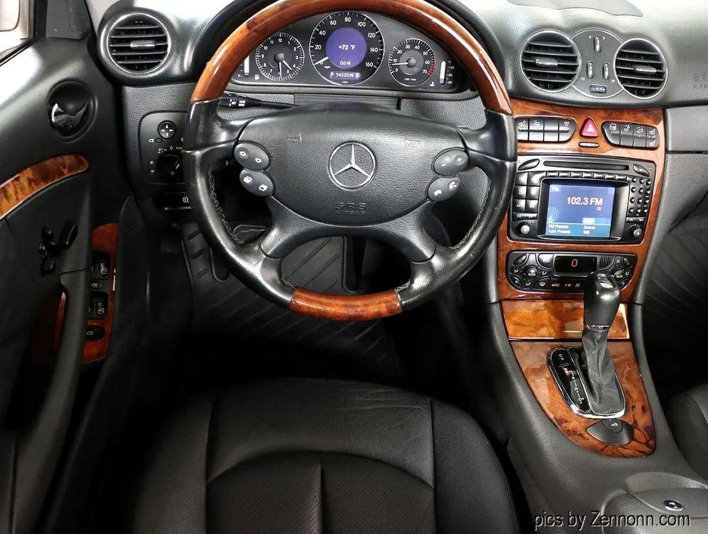 used 2004 Mercedes-Benz CLK-Class car, priced at $12,790