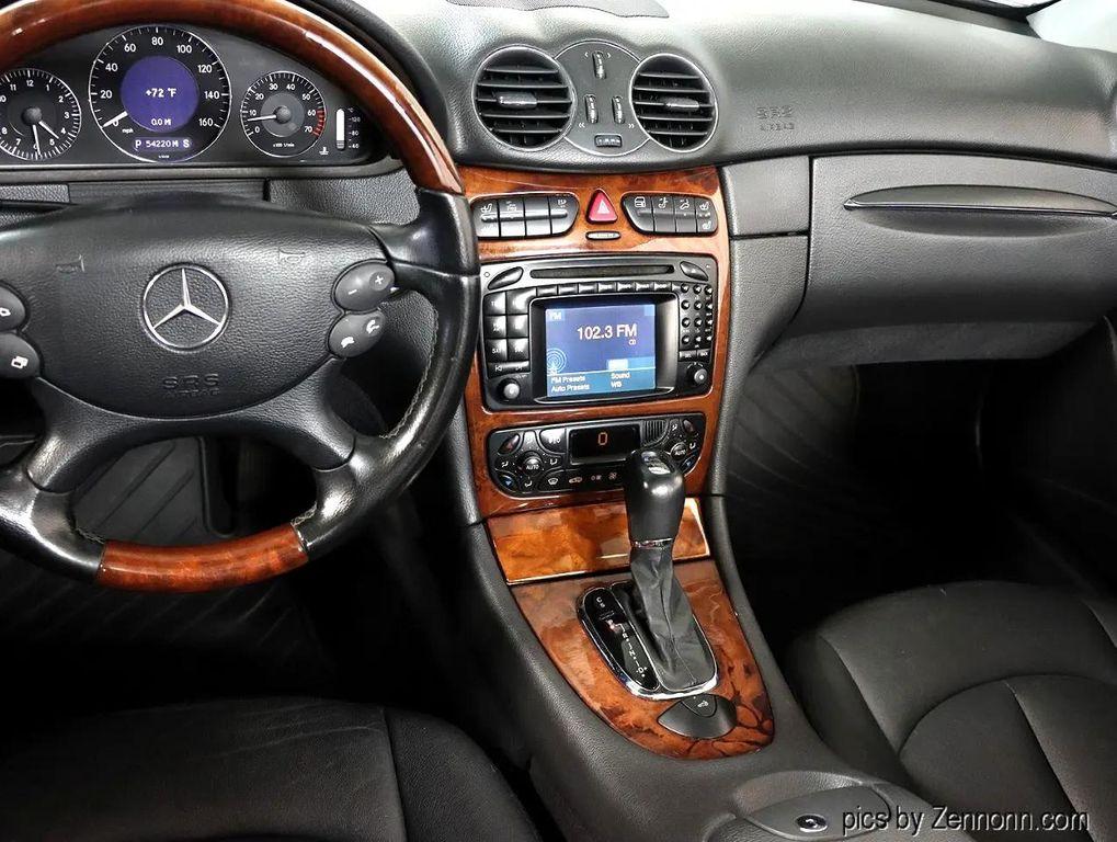 used 2004 Mercedes-Benz CLK-Class car, priced at $12,790